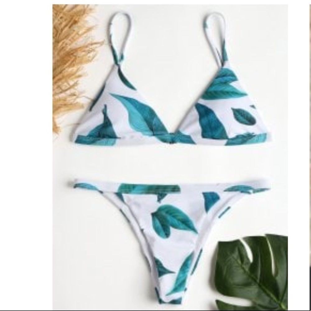 ✨JUST IN✨Leaf String Bikini Set